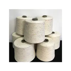 Best Selling Crochet Tc 65/35 Price Cotton Blended Spun Vortex Oe Melange Yarn heather yarn