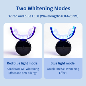 Tốt nhất bán răng làm trắng LED <span class=keywords><strong>Kit</strong></span> ánh sáng màu xanh tùy chỉnh mang nhãn hiệu làm trắng Bộ dụng cụ vệ sinh răng miệng sản phẩm - Product Image 4