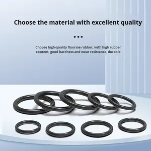 حلقة مطاطية عازلة بقطر سلكي من 1-5 مم مقاومة للحرارة العالية والتآكل والضغط - Product Image 4