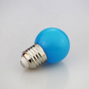 Renkli 1W led küre ampul G45 ampul ışık B22 E27 led lamba ampul kırmızı mavi yeşil sarı pembe için iç mekan noel dekorasyonu - Product Image 4