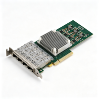 Carte réseau PCIe personnalisable OEM, fabricant d'adaptateurs Ethernet double port 10G SFP+, vente en gros pour PC industriels et serveurs