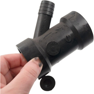 Tubo de drenaje en forma de W 60519 de plástico ABS para drenaje de condensado de lavavajillas - Product Image 3