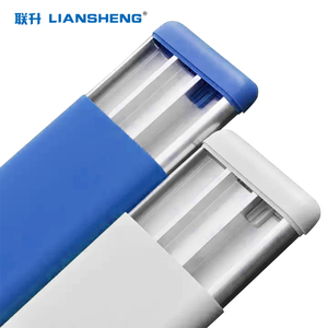 Protection murale de 200 mm, antibactérienne, ignifuge, anti-collision, résistance aux chocs, support mural en aluminium, protection murale - Product Image 2