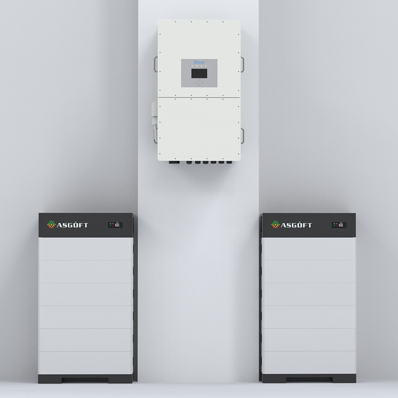 Customizable 204V 20KWH Solar Powered Backup Battery IP65 High Voltage Stackable Power with CAN Communication Port for Home Use · image 2