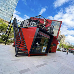 Container Modulari Espandibili in Acciaio Prefabbricato da 40 Piedi, Design Traspirante, Case Container Moderne per Hotel, Uffici, Dormitori - Product Image 6