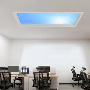 Smart Home Blue Sky Light Tuya Wifi App Remote Control Recessed Lighting Kitchen Bathroom Hotel Sky Ceiling Panel Lamp