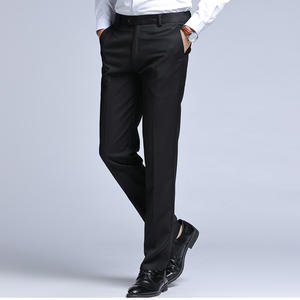 Vente chaude 2023 printemps et été hommes d'affaires hommes pantalons noir Slim hommes pantalons - Product Image 6
