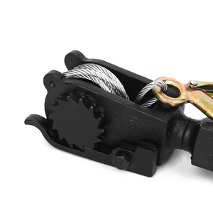 Dispositif <span class=keywords><strong>de</strong></span> serrage robuste <span class=keywords><strong>à</strong></span> tête <span class=keywords><strong>de</strong></span> tigre avec mécanisme <span class=keywords><strong>à</strong></span> cliquet pour le tensionnement des câbles et fils - Product Image 3