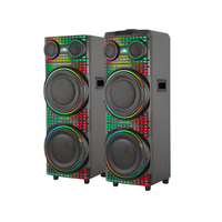 2024 Deep Bass Big Loud 2.0 Haut-parleurs Bluetooth Système de cinéma maison sans fil 2CH 600W Haut-parleur de scène extérieur avec lumière disco