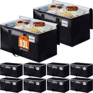 Large Capacity Foldable Heavy Duty Eco-Friendly Quilt Storage <b>Bag</b> with Customized Color for Travel & Household Wardrobe Use - Product Image 6