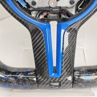 Volant en carbone forgé M Performance avec écran LED pour F10 F20 F30 F31 F32 F36 M3 F80 M4 F82 M2 F87 X5 E70 E90 E92