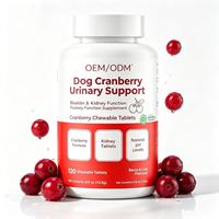 Tablet Kunyah Cuka Apel Rasa Berry Merah untuk Anjing, Harga Pabrik OEM ODM, Bebas Biji-bijian, dengan Vitamin dan Mineral, untuk Meningkatkan Imunitas