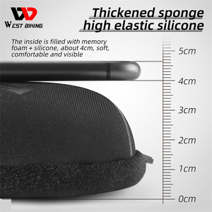 पश्चिम बाइकिंग के नए स्पंज काठी में पहाड़ी सड़क और व्यायाम साइकिल सीट कवर - Product Image 4