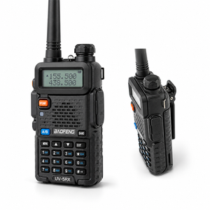BFUV-5RX Talkie-walkie professionnel tri-bande VHF/UHF, radio bidirectionnelle 5W, 128 canaux, longue portée, interphone analogique portable - Product Image 5