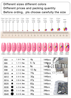 Haute Qualité SS6-SS20 Air Violet Couleur Verre Cristal Non Hot Fix Flatback Nail Art Strass Décorations