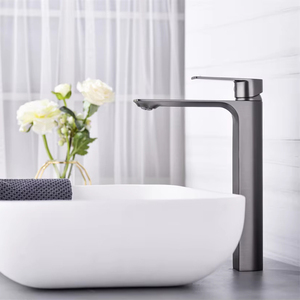 Modern Luxury Brass Basin Mixer <strong>Tap</strong> Deck Mount Install Tall Sink Faucet with Counter <strong>Top</strong> Water Wash <strong>Tap</strong> - Product Image 3