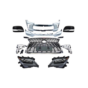 Ventas de fábrica LX570 Kit de carrocería Piezas de modificación de actualización de parachoques delantero para <span class=keywords><strong>Lexus</strong></span> 2008-2015 LX570 Compatible con el modelo <span class=keywords><strong>2016</strong></span> - Product Image 4
