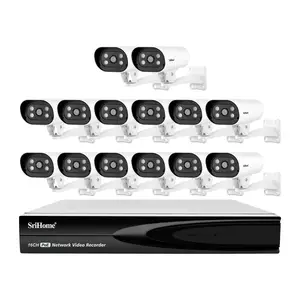 Sistema di telecamere cctv NVR 16 canali 16 PoE videoregistratore di rete in stock POE English firmware 5MP NVR sistemi di sorveglianza