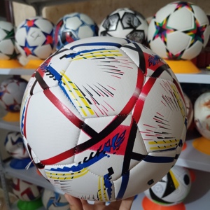 Ballon de football professionnel de haute qualité, taille 5, en PU, personnalisable avec logo, vente en gros - Product Image 4
