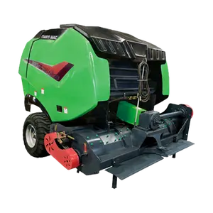 Manufacturer Large Roll Baler Round Straw Bale Straw Hay Baler with Swing Knife Crushing