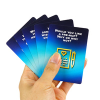 Jeux de cartes de relation pour les Couples Impression personnalisée Question Cartes à jouer Cartes de conversation