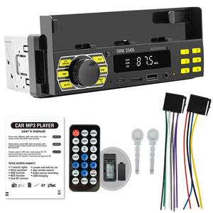 Lecteur MP3 universel pour <span class=keywords><strong>voiture</strong></span> Radio audio stéréo avec support pour téléphone portable BT/SD/USB/AUX-IN/FM - Product Image 5