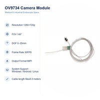 Module de caméra USB miniature MSLAN OV9734 3,5 mm 720P HD IP67 pour l'inspection industrielle des cavités