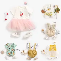 Комплекты одежды для новорожденных, детские комбинезоны, комплекты одежды, дешевая одежда для маленьких девочек оптом