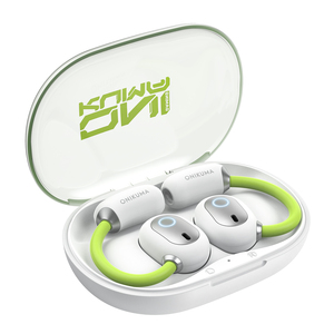 ONIKUMA <span class=keywords><strong>T25</strong></span> AI Translator OWS Écouteurs sans fil Blue Tooth 5.4 Air Conduction Noir Vert Sport Touch Headphones - Product Image 1