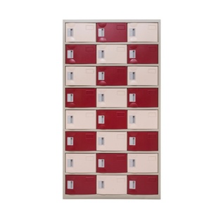 Candado Electrónico de Gran Capacidad para 15 Puertas y 5 Niveles, Bolsas de Viaje de Plástico y Acero con Rayas de Colores para Parques Temáticos, Casillero de Metal ABS - Product Image 4