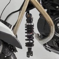 Nouveau pour amortisseur de moto 12 mm, ressort 330 mm 340 mm pour Yamaha MT07/Moto tout-terrain/Quad/Kart de plage Nx 125/250 (Remplacement/Réparation)