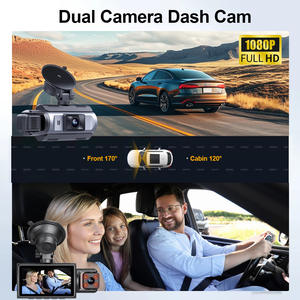 Khuyến nghị bán chạy: Xe <span class=keywords><strong>DVR</strong></span> với tầm nhìn ban đêm HD (1080P), ống kính kép phía trước và bên trong - Product Image 5