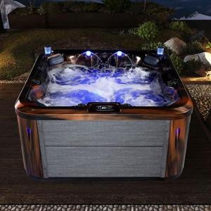 Bain à remous autoportant pour jardin USA, piscine extérieure, spa, meilleurs jacuzzis pour 4 personnes avec douche à ozone, système Balboa - Product Image 2