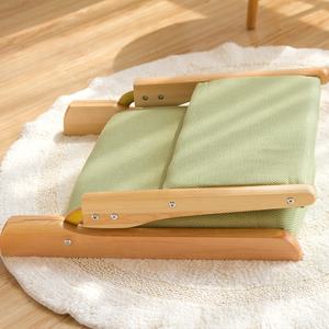 حصير تشاي ، طوي التأمل الطابق كرسي ، أريكة استرخاء مع وسادة ، أرجل مقعد - Product Image 5