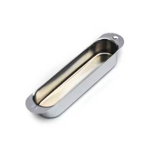 Couvre-captateurs de guitare chromés scellés, couvre-captateur simple bobine fermé pour ST <span class=keywords><strong>Stratocaster</strong></span> - Product Image 2