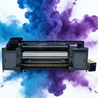 Nueva Impresora UV Híbrida de Cama Plana Industrial |   ATUE |   Formato Ancho de 1850 mm |   Cabezal de Impresión 4/6 para I3200/Ricoh |   Flex/PVC UV 1 año