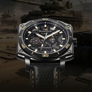 2025 BORIAGE recién llegados 316L 5ATM zafiro cristal buzo relojes mecánicos hombres lujo personalizado reloj automático para hombres NH70A - Product Image 2