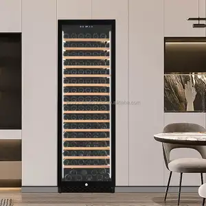 Refrigerador de exhibición de vino premium con abridor eléctrico independiente-Refrigerador comercial para enfriamiento de vino