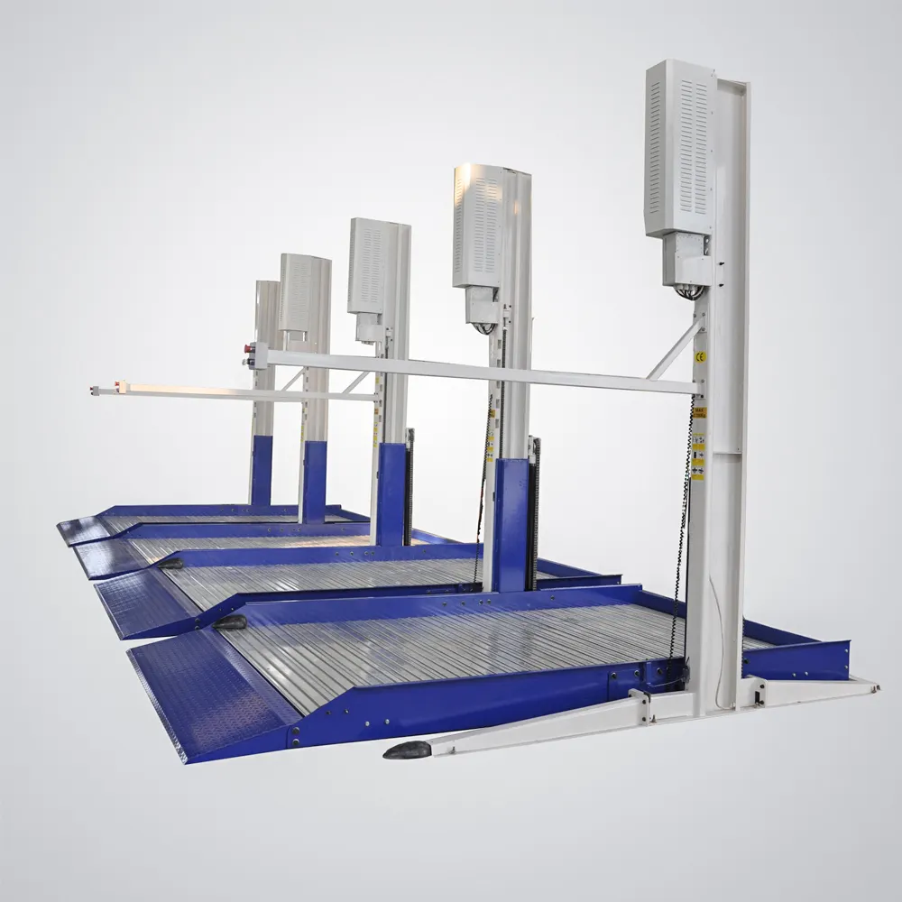 Tabiha équipement de stationnement simple, ascenseur de stationnement à deux poteaux 606L certificat CE