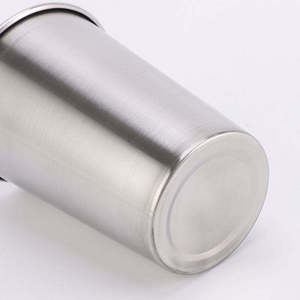 Taza de Cerveza, Tazas de Viaje Aisladas, Serie Brillante, Apilables, de Acero Inoxidable, Taza de Cerveza, Taza de Camping, 0-6 Horas de Aislamiento Térmico, Bonitas y Grandes - Product Image 4