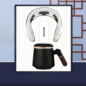 Career Gift Luxury Business <b>Office</b> <b>Supplies</b> Voice Neck Instrument+<b>Office</b> Cup Promotional Gift Set - Product Image 3
