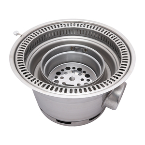 PINNOVO <strong>Bbq</strong> Charcoal Grill Korean Lower air Outlet <strong>Bbq</strong> Grill Commercial <strong>Indoor</strong> Grill <strong>Bbq</strong> Charcoal for Restaurant Party - Product Image 3