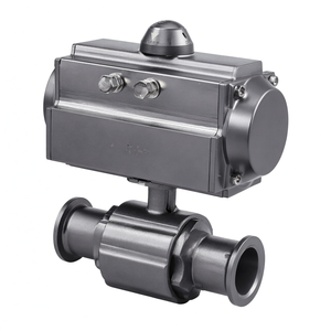 Venta de Liquidación COVNA B2B, Sistema de Riego por Goteo, Válvula de Bola Neumática Sanitaria de Acero Inoxidable 304 de Doble Acción de 3/4 Pulgadas - Product Image 2