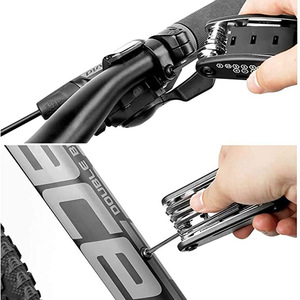 Kit de reparación integral de <span class=keywords><strong>bicicletas</strong></span> 16 en 1 Cyclist's Dream, juego de herramientas de reparación de <span class=keywords><strong>bicicletas</strong></span> de montaña multifuncional para la tienda - Product Image 3