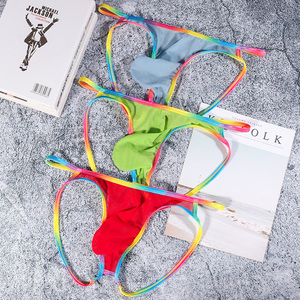 Trung Quốc gay Boy <span class=keywords><strong>backless</strong></span> thể hình Mens sexy đồ lót G-<span class=keywords><strong>String</strong></span> thong đồ lót thấp tầng thoáng khí - Product Image 3