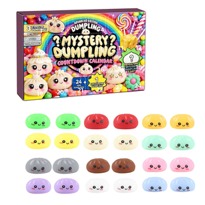 Cute Dumpling Squishy Blind Box 24PCS Slow Rising Bao Bun Squeeze Toy Sensory <b>Fidget</b> Toy Wholesale Custom Packaging - Product Image 6