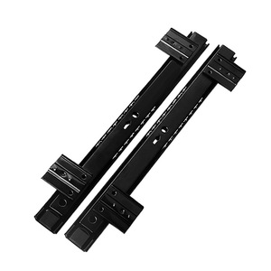 Resonance <b>Keyboard</b> Rail 35mm Width Two-Section Damped <b>Silent</b> Slide For Furniture Drawer - Product Image 1