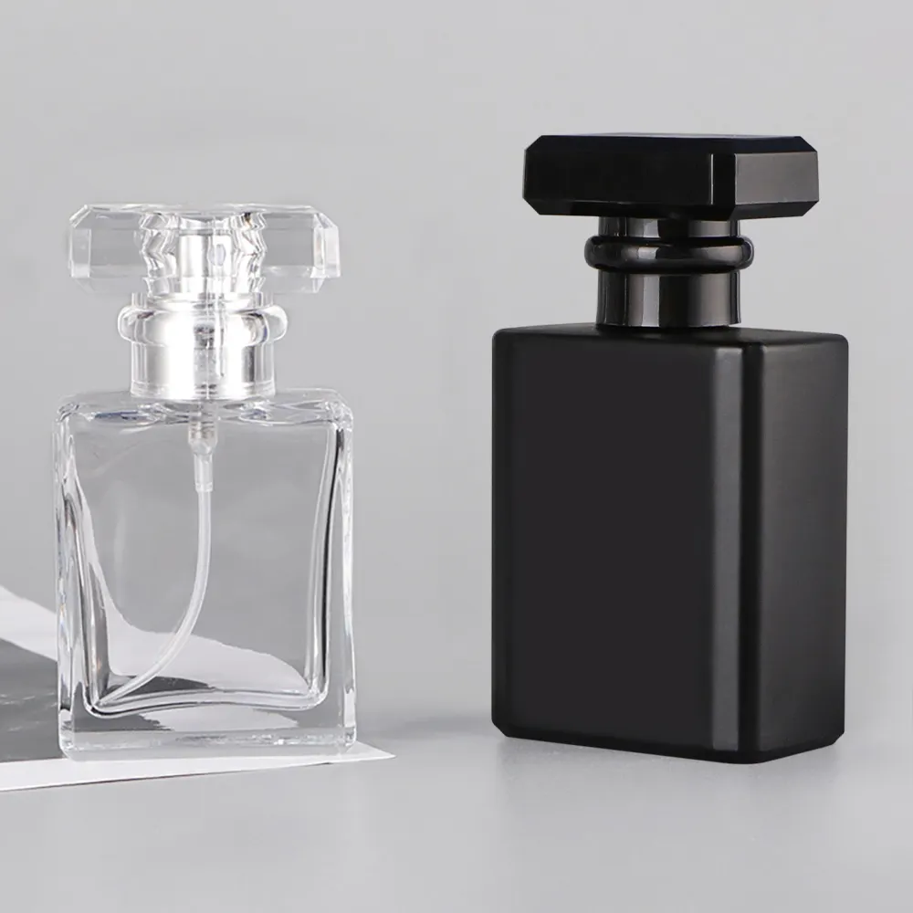 2024 Glass Man 30ml 50ml ขวดน้ําหอมสเปรย์แก้ว