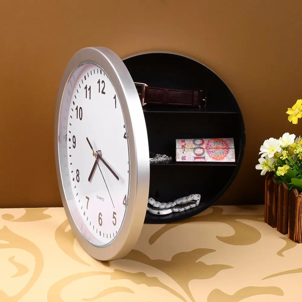 New Safe Wall Clock/Clock Hidden Safe/Insurance Cabinet Clock