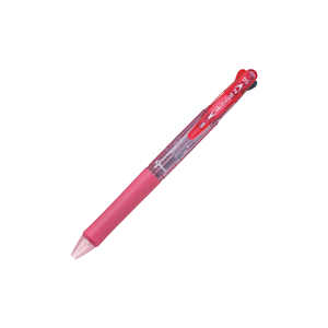 Stylo bille double couleur BKAB-30EF 0,5 mm, encre acrylique à faible viscosité, corps en résine recyclée, trois transparents - Product Image 1